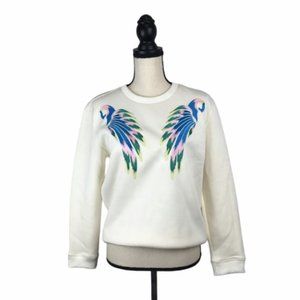 Maje Embroidered Parrot Sweatshirt Size 3 (L)